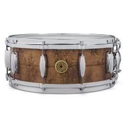 Gretsch Drums GAS5514-KC Keith Carlock 5.5" X 14" Signature Snare Drum, Vintage Patina Brass