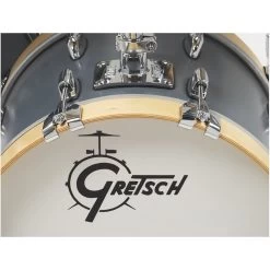 Gretsch Drums Brooklyn Micro Kit Drum Set, 4pc, Maple/Poplar, Satin Grey -Musical Instrument Shop gretsch gb m264 sg kit 6