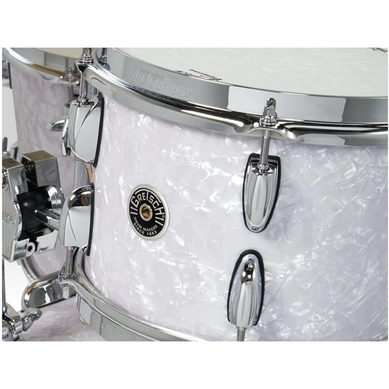Gretsch Drums Brooklyn Series Micro Drum Set 4pc Kit, White Marine Nitron 8 Gretsch Drums Brooklyn Series Micro Drum Set 4pc Kit, White Marine Nitron - Image 6