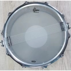 Gretsch USA GB4164HB Brooklyn Hammered Brass Snare Drum (6.5" X 14") -Musical Instrument Shop gretsch gb4164hb 2 1