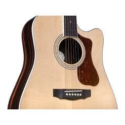 Guild Guitars D-260CE Deluxe Acoustic Electric Guitar, Spruce Top, Natural -Musical Instrument Shop guild d260ce dlx nat 4
