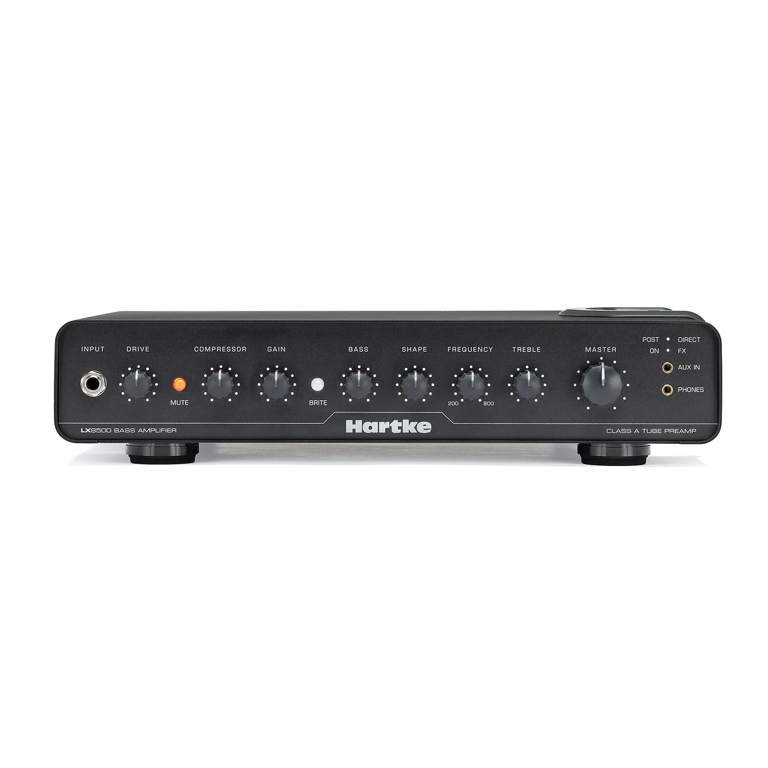 Hartke LX8500 800-Watt Lightweight Bass Amp Head With Tube Preamp 3 Hartke LX8500 800-Watt Lightweight Bass Amp Head With Tube Preamp