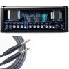 Hughes & Kettner GrandMeister Deluxe 40 - 40/20/5/1-Watt Programmable Tube Guitar Amp Head W/ Mogami Instrument Cable -Musical Instrument Shop hk gm40dh cable 1