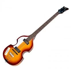 Hofner Violin Bass, Left-Handed, Thermo Modified Jatoba Fretboard, Ignition Sunburst -Musical Instrument Shop hof hi bb pe l sb 2