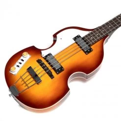 Hofner Violin Bass, Left-Handed, Thermo Modified Jatoba Fretboard, Ignition Sunburst -Musical Instrument Shop hof hi bb pe l sb 4