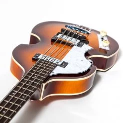 Hofner Violin Bass, Left-Handed, Thermo Modified Jatoba Fretboard, Ignition Sunburst -Musical Instrument Shop hof hi bb pe l sb 6