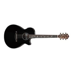 Ibanez AEG550 Acoustic Electric Guitar, Bocote Back & Sides W/ Spruce Top, Black