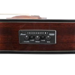 Ibanez AEWC32FM AEWC Acoustic Electric Guitar, Walnut Fretboard, Black Sunset Fade -Musical Instrument Shop ibz aewc32fmbfd 8