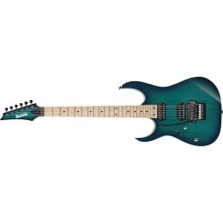 Ibanez Made In Japan RG652AHM Prestige Guitar, Bound Birdseye Maple Fretboard, Left-Handed, Nebula Green Burst