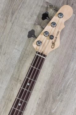 G&L USA LB-100 Bass, Honeyburst, Rosewood Board, Medium C Neck, 9.5" Radius, Satin Neck Finish -Musical Instrument Shop img 0201