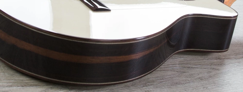 Cordoba 55FCE Negra Limited Flamenco Acoustic-Electric Guitar, Macassar Ebony Back And Sides, Fishman Electronics 13 Cordoba 55FCE Negra Limited Flamenco Acoustic-Electric Guitar, Macassar Ebony Back And Sides, Fishman Electronics - Image 11