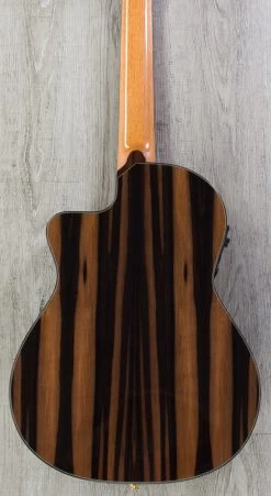 Cordoba 55FCE Negra Limited Flamenco Acoustic-Electric Guitar, Macassar Ebony Back And Sides, Fishman Electronics 20 Cordoba 55FCE Negra Limited Flamenco Acoustic-Electric Guitar, Macassar Ebony Back And Sides, Fishman Electronics -Musical Instrument Shop img 0960