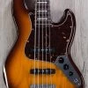G&L USA JB-5 5-String Bass, Old School Tobacco Sunburst, Rosewood Board W/ Block Inlays 1 G&L USA JB-5 5-String Bass, Old School Tobacco Sunburst, Rosewood Board W/ Block Inlays -Musical Instrument Shop img 1073