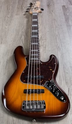 G&L USA JB-5 5-String Bass, Old School Tobacco Sunburst, Rosewood Board W/ Block Inlays 15 G&L USA JB-5 5-String Bass, Old School Tobacco Sunburst, Rosewood Board W/ Block Inlays -Musical Instrument Shop img 1075