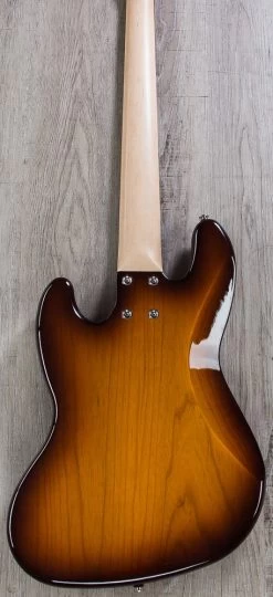 G&L USA JB-5 5-String Bass, Old School Tobacco Sunburst, Rosewood Board W/ Block Inlays 18 G&L USA JB-5 5-String Bass, Old School Tobacco Sunburst, Rosewood Board W/ Block Inlays -Musical Instrument Shop img 1079