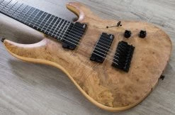 Legator Ninja R 300-PRO Fanned Fret 8-String Electric Guitar, Ebony Fingerboard - Natural Satin Burl -Musical Instrument Shop img 1171 3