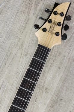 Schecter KM-6 MKII Keith Merrow Signature Electric Guitar, Left-Handed - Natural Pearl -Musical Instrument Shop img 1889 3