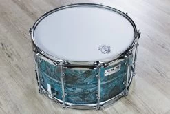 Pork Pie Percussion Patina Brass Snare Drum, Patina Finish (8 X 14")