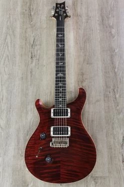 2017 PRS Paul Reed Smith Custom 24 10-Top Left-Handed Guitar, Red Tiger, Flame Maple Neck, Ebony Fretboard - 247334 -Musical Instrument Shop img 2065