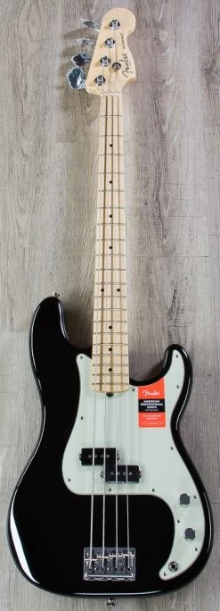 Fender American Professional Precision Bass, Black, Maple Board - 0193612706 -Musical Instrument Shop img 2104