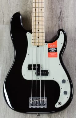 Fender American Professional Precision Bass, Black, Maple Board - 0193612706