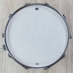 DW Drum Workshop Collector's Series Maple Snare - Peacock Oyster (8" X 14")