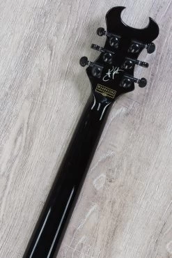 Schecter Synyster Gates Custom-S Left-Handed Guitar, Gloss Black And Silver, Sustainiac 21 Schecter Synyster Gates Custom-S Left-Handed Guitar, Gloss Black And Silver, Sustainiac -Musical Instrument Shop img 3491