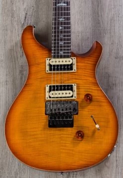 PRS Paul Reed Smith SE Floyd Custom 24 Electric Guitar With Gig Bag - Vintage Sunburst