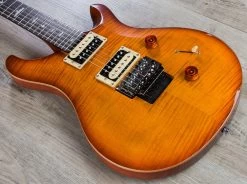 PRS Paul Reed Smith SE Floyd Custom 24 Electric Guitar With Gig Bag - Vintage Sunburst -Musical Instrument Shop img 3855