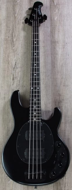 Ernie Ball Music Man StingRay 4HH Bass, Stealth Black, Ebony Fretboard 17 Ernie Ball Music Man StingRay 4HH Bass, Stealth Black, Ebony Fretboard -Musical Instrument Shop img 3893
