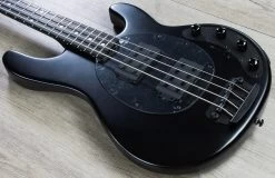 Ernie Ball Music Man StingRay 4HH Bass, Stealth Black, Ebony Fretboard 15 Ernie Ball Music Man StingRay 4HH Bass, Stealth Black, Ebony Fretboard -Musical Instrument Shop img 3895 1