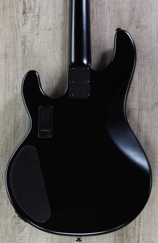 Ernie Ball Music Man StingRay 4HH Bass, Stealth Black, Ebony Fretboard 9 Ernie Ball Music Man StingRay 4HH Bass, Stealth Black, Ebony Fretboard - Image 7