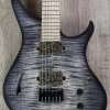 Skervesen 4AP Soul Semi-Hollow Guitar, Graphite Burst Satin, Mastergrade Flame Maple Top, Bare Knuckle Pickups, Flame Maple Fretboard -Musical Instrument Shop img 3942 1