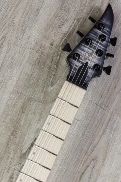 Skervesen 4AP Soul Semi-Hollow Guitar, Graphite Burst Satin, Mastergrade Flame Maple Top, Bare Knuckle Pickups, Flame Maple Fretboard -Musical Instrument Shop img 3949