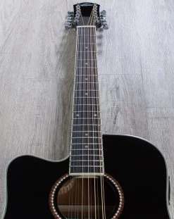 Oscar Schmidt OD312CE-BLH Left-Handed 12-String Acoustic-Electric Dreadnought -Musical Instrument Shop img 3953