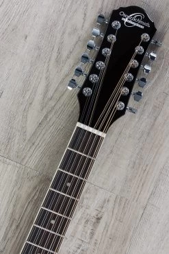 Oscar Schmidt OD312CE-BLH Left-Handed 12-String Acoustic-Electric Dreadnought -Musical Instrument Shop img 3954
