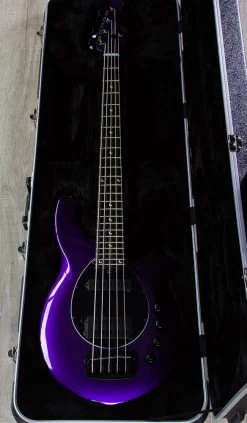 Ernie Ball Music Man Bongo 5 HS 5-String Bass, Firemist Purple, Rosewood Board -Musical Instrument Shop img 6240 3