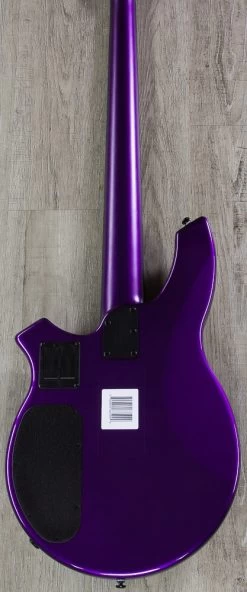Ernie Ball Music Man Bongo 5 HS 5-String Bass, Firemist Purple, Rosewood Board -Musical Instrument Shop img 6251