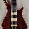 Mayones Comodous Classic 5, 5-String Bass, Dirty Red, Eye Poplar Top -Musical Instrument Shop img 6302