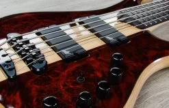 Mayones Comodous Classic 5, 5-String Bass, Dirty Red, Eye Poplar Top -Musical Instrument Shop img 6304 2