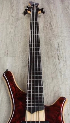 Mayones Comodous Classic 5, 5-String Bass, Dirty Red, Eye Poplar Top -Musical Instrument Shop img 6306 2