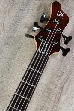 Mayones Comodous Classic 5, 5-String Bass, Dirty Red, Eye Poplar Top -Musical Instrument Shop img 6307 2
