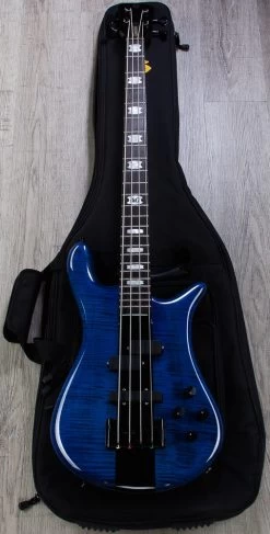 Spector Euro4 LX Limited Edition 40th Anniversary Bass, Flame Maple Body, Ebony Board, Bartolini Pickups -Musical Instrument Shop img 7657