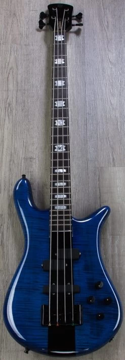 Spector Euro4 LX Limited Edition 40th Anniversary Bass, Flame Maple Body, Ebony Board, Bartolini Pickups -Musical Instrument Shop img 7658