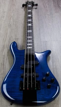 Spector Euro4 LX Limited Edition 40th Anniversary Bass, Flame Maple Body, Ebony Board, Bartolini Pickups -Musical Instrument Shop img 7661