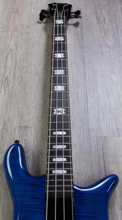 Spector Euro4 LX Limited Edition 40th Anniversary Bass, Flame Maple Body, Ebony Board, Bartolini Pickups -Musical Instrument Shop img 7662