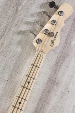 G&L USA Kiloton Bass, Clear Orange, Maple Fretboard, 1.5" Nut Width, Swamp Ash Body -Musical Instrument Shop img 9088 3