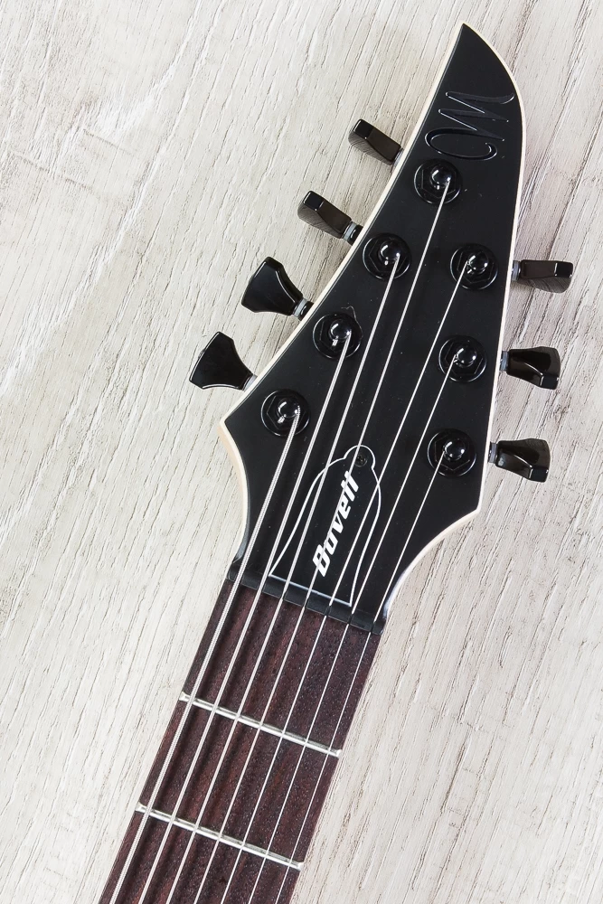 Mayones Duvell 7 Standard 7-String Guitar, Transparent Blue, Flame Maple Top, Rosewood Board, Duncan Pickups 10 Mayones Duvell 7 Standard 7-String Guitar, Transparent Blue, Flame Maple Top, Rosewood Board, Duncan Pickups - Image 8