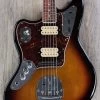 Fender Kurt Cobain Jaguar, Left Handed, 3 Color Sunburst, Hardshell Case -Musical Instrument Shop img 9622