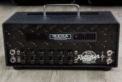Mesa/Boogie Mini Rectifier Twenty-Five Compact Amp Head - Black Diamond Plate, Blue LED 10 Mesa/Boogie Mini Rectifier Twenty-Five Compact Amp Head - Black Diamond Plate, Blue LED -Musical Instrument Shop img 9718